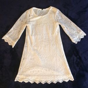 H&M White Lace Dress
